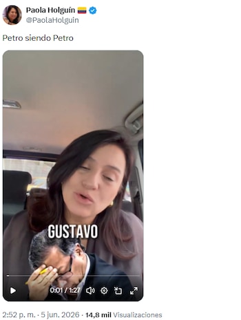 Paola Holguín señaló “complicidad” entre Gustavo Petro e Iván Cepeda tras retiro del general Erick Rodríguez - crédito @PaolaHolguin/X