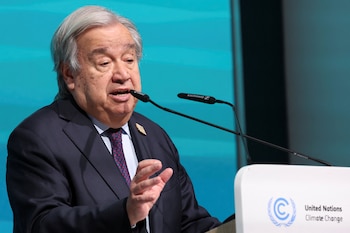 Guterres dijo que la ONU