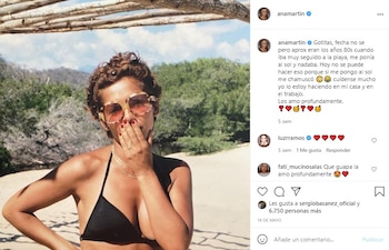 Ana Martín ha incendiado las