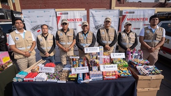 Cohetones Labubu no son juguetes,