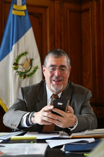 El presidente de Guatemala agradeció