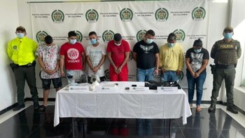 Policía desmanteló al grupo delincuencial