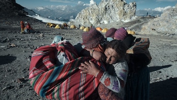 Las protagonistas del documental 'Cholitas'.