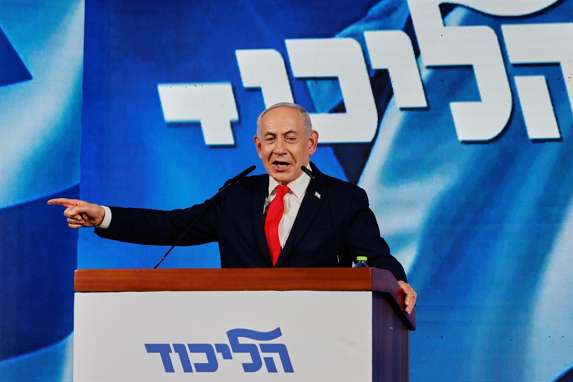 Netanyahu reivindica una "mayoría decisiva" de la derecha en Israel y rechaza pactar con partidos árabes