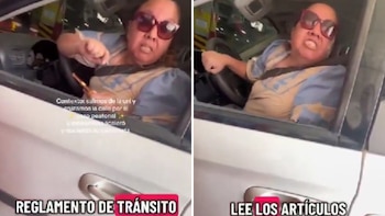 Conductora enfurece tras discutir con peatones y afirmar que “los autos van primero”