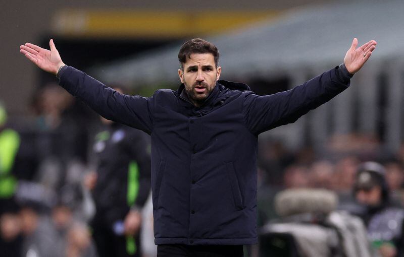 Cesc Fabregas es el técnico del Como- crédito Claudia Greco/ REUTERS