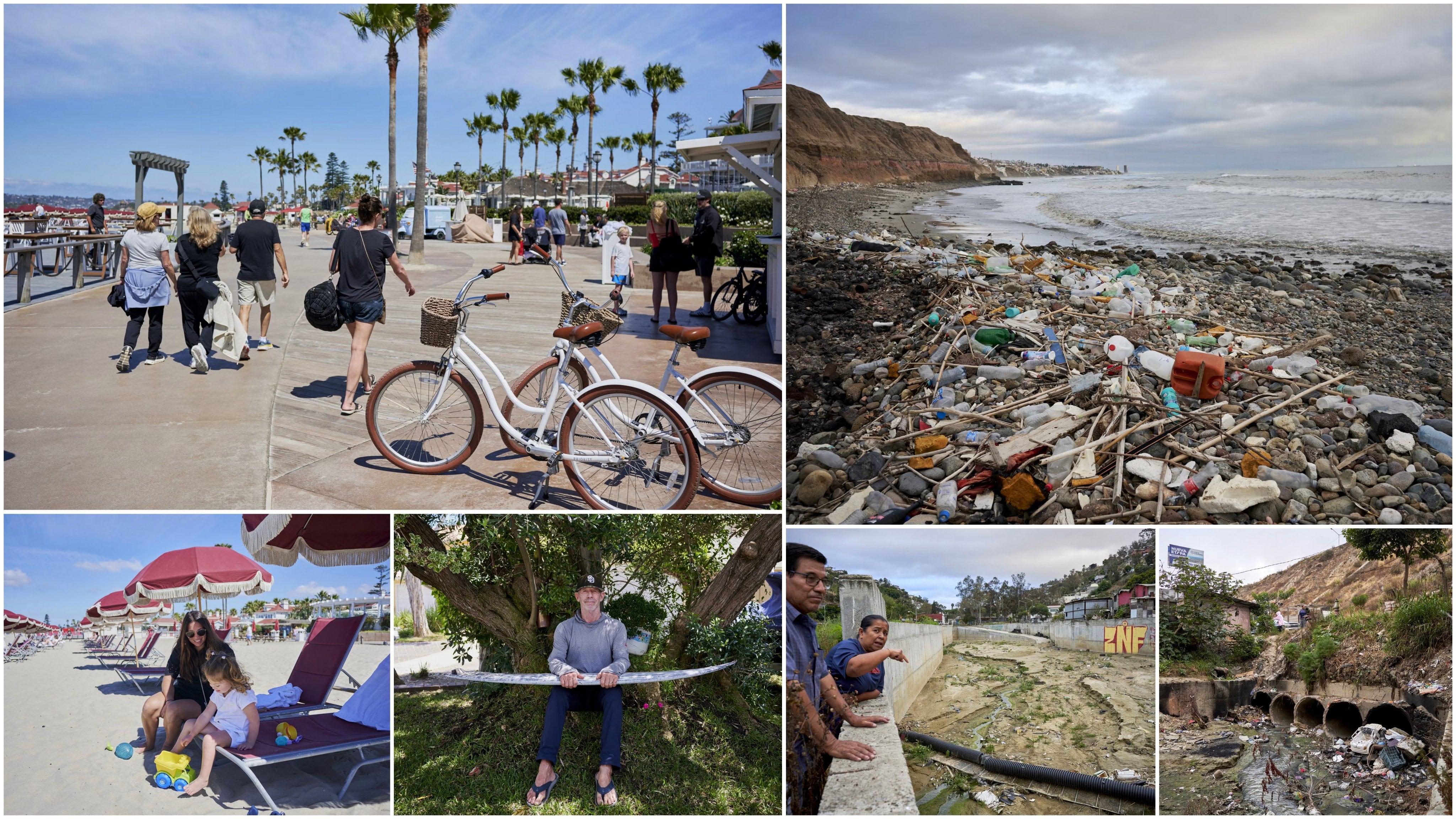 Durante 2025, Coronado mantuvo sus aguas cerradas 129 días, afectando al turismo y la economía local (@OtayMark)