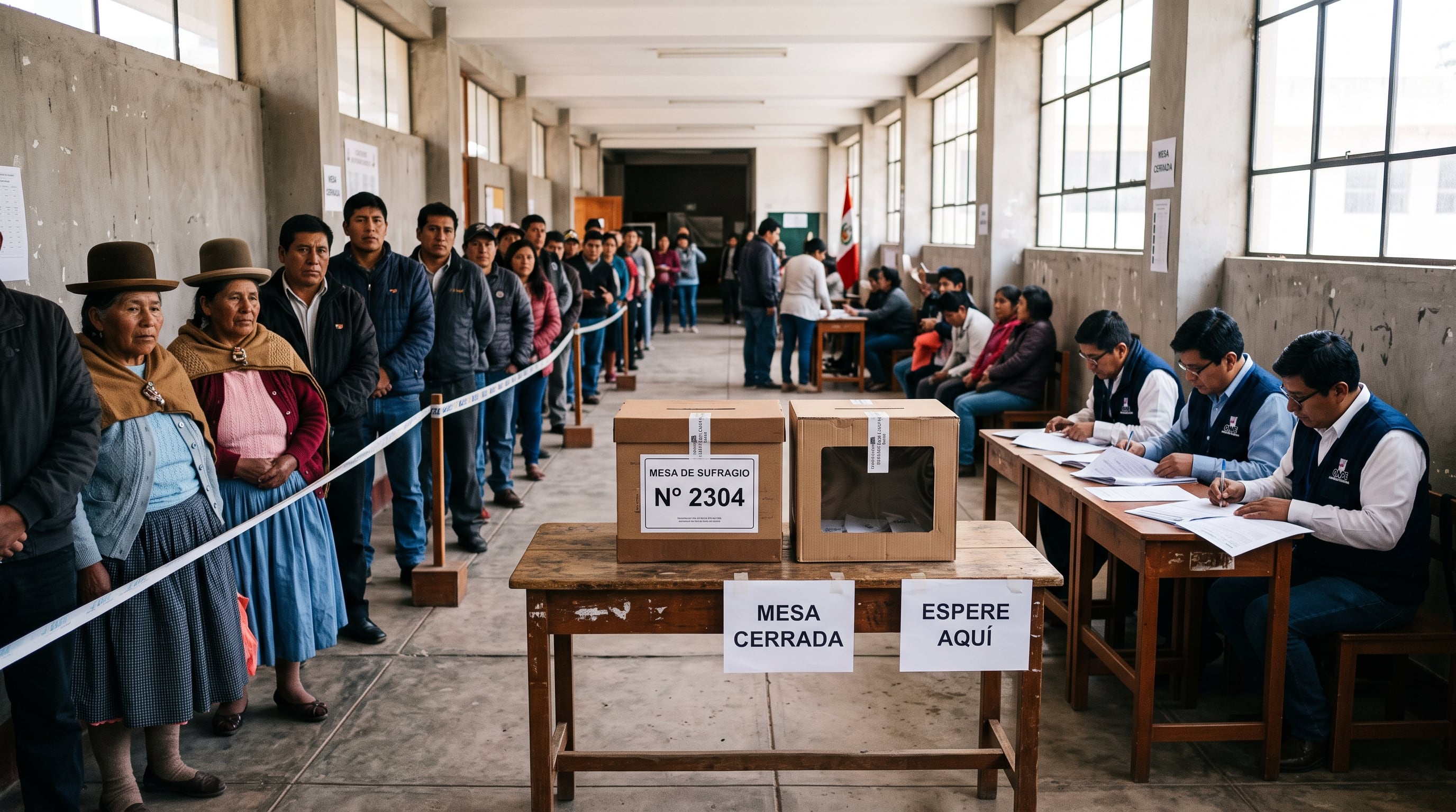 La Ley Orgánica de Elecciones establece un orden de reemplazo para los miembros de mesa cuando no se presentan el presidente, los titulares o los suplentes. (Imagen Ilustrativa Infobae)