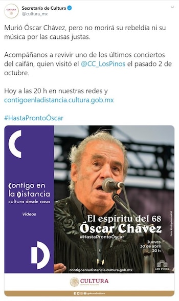 Uno de los últimos conciertos