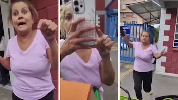 Mujer se enoja con repartidora por no tener cambio para su pizza, la golpea y se vuelve viral como ‘Lady Súbeme’