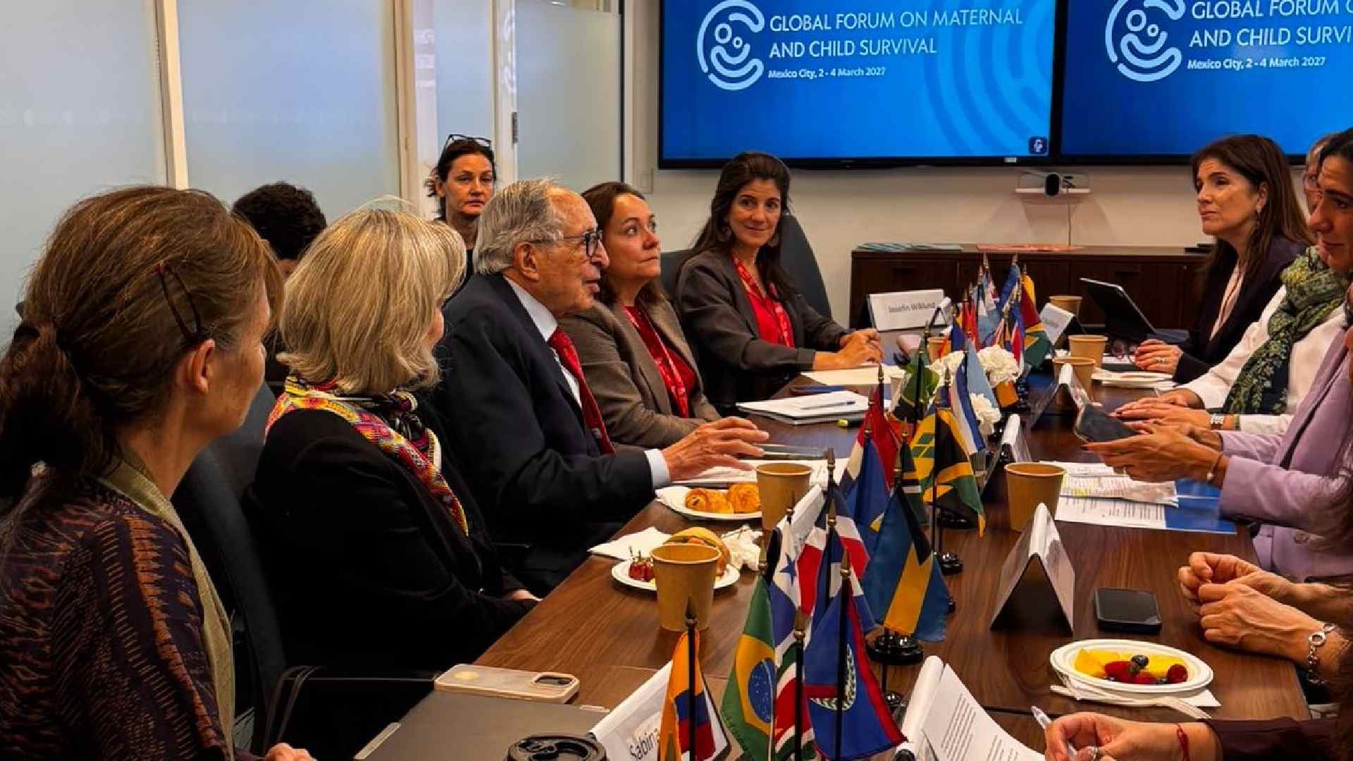 David Kershenobich, estuvo en la sede de la Organización de las Naciones Unidas (ONU).Crédito: X/ @DKershenobich