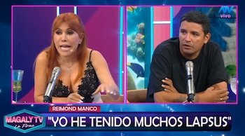 “No quiero dañar más”: Manco reconoce errores y pide perdón a su esposa. Captura: Magaly TV La Firme.
