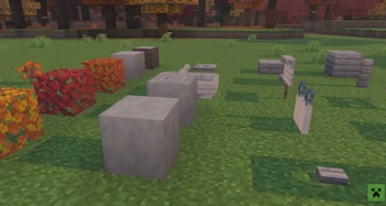 Minecraft incorpora nuevos bloques en su última actualización.