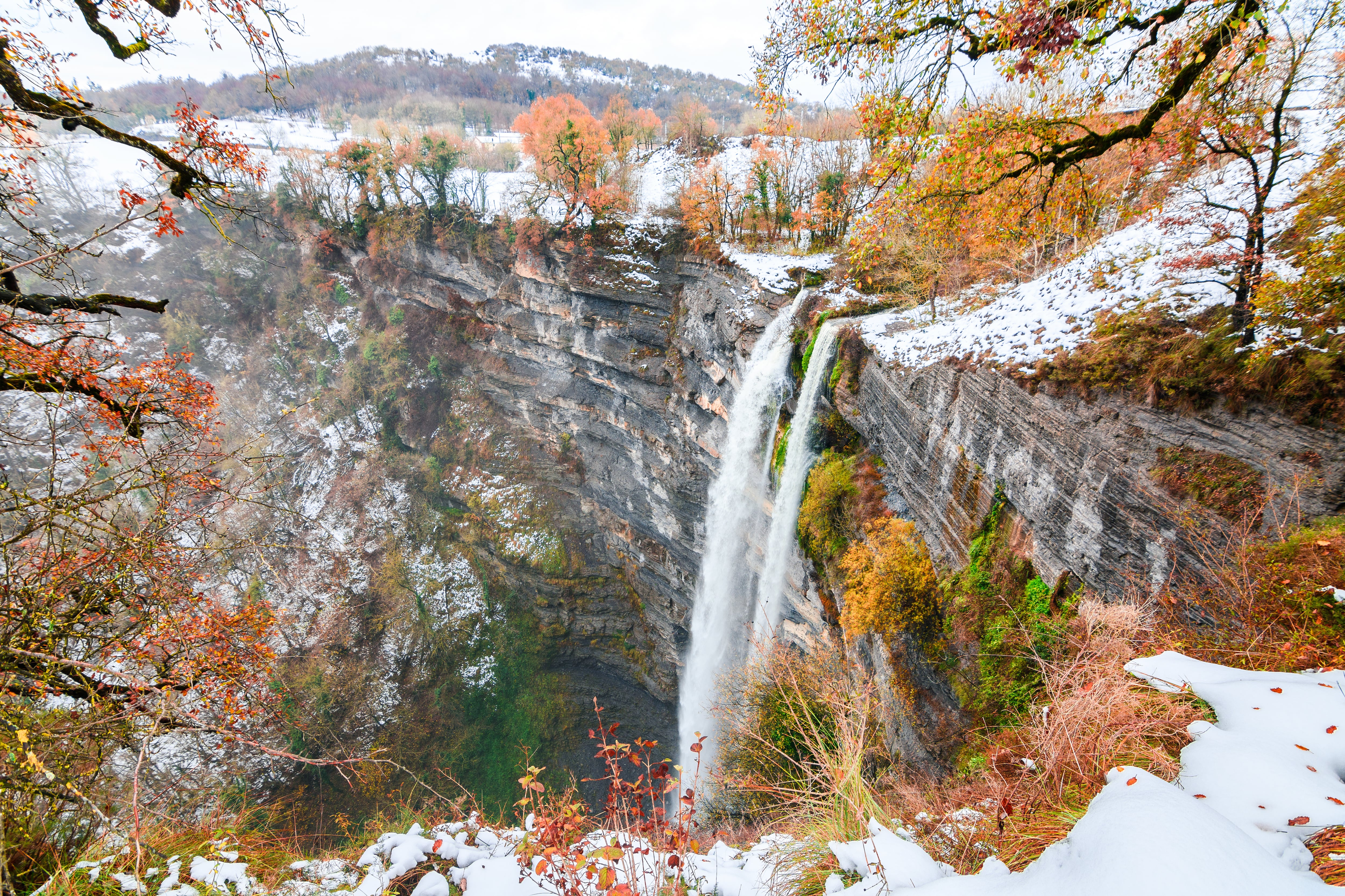 La cascada de Gujuli se encuentra en pleno Parque Natural de Gorbea. (Shutterstock)