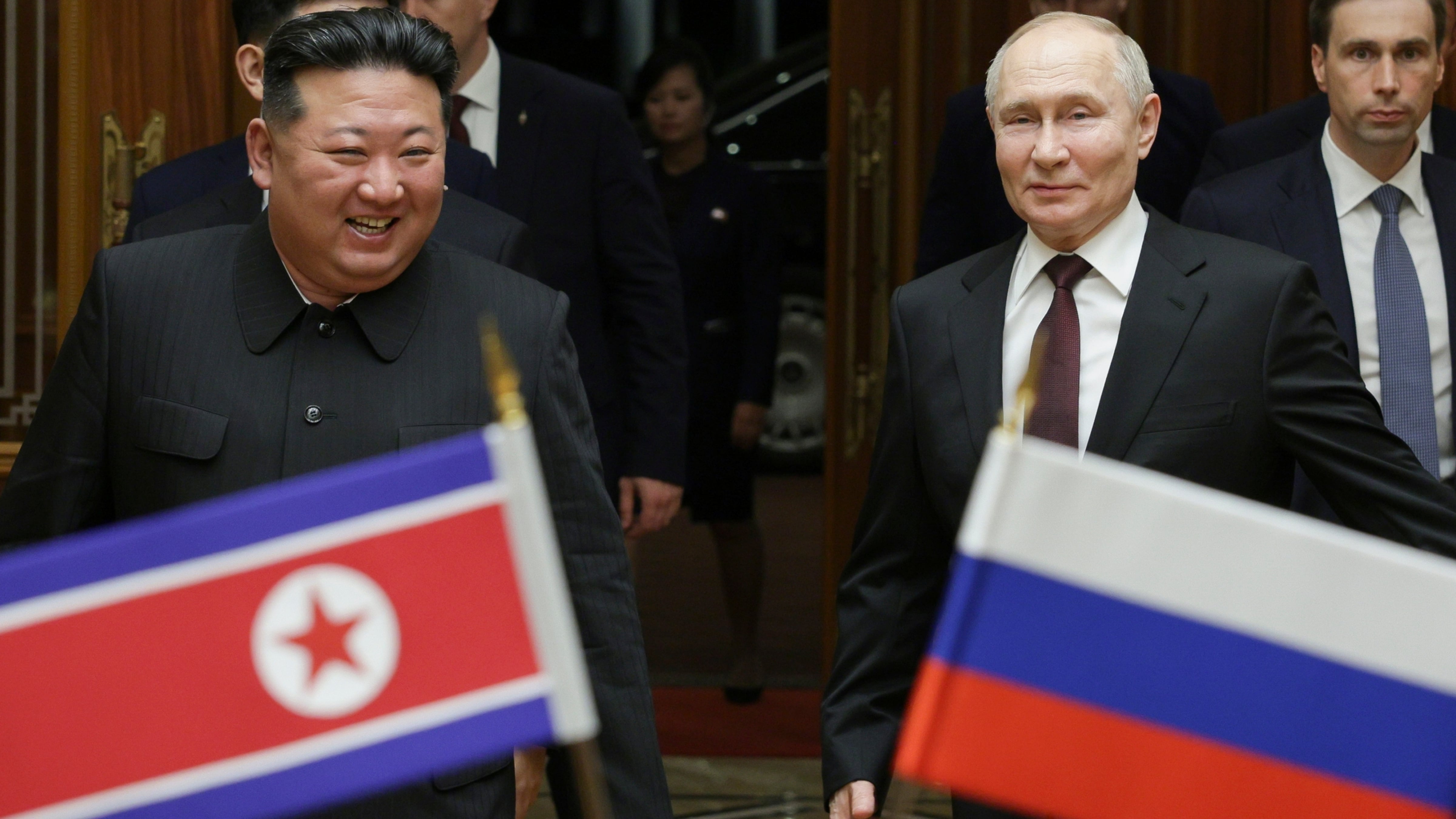 Kim Jong Un prometió apoyar “incondicionalmente” todas las políticas y decisiones de Vladimir Putin