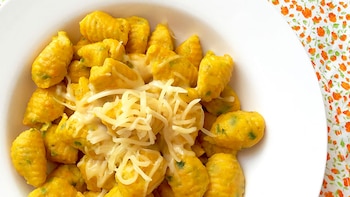 Receta de ñoquis de calabaza,