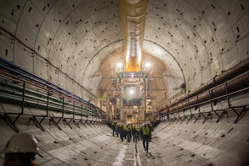 La obra incluye un túnel bajo el Canal de Panamá y supera los $4,400 millones en inversión. Tomada del Metro de Panamá