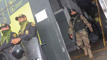 El despliegue, que tuvo lugar