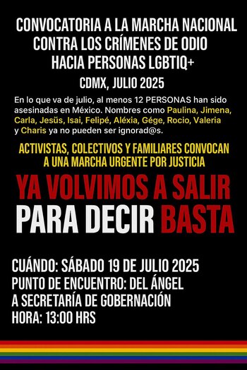 Convocatoria de Asamblea Nacional Trans