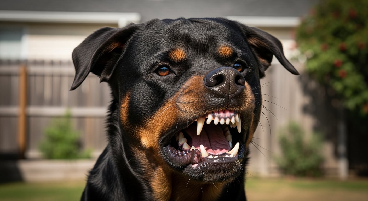 Desde 2026, la Ley Kiara exige registro, seguro obligatorio y uso de bozal para perros de manejo especial en Colombia, con sanciones que superan los $900.000 - crédito Visuales IA