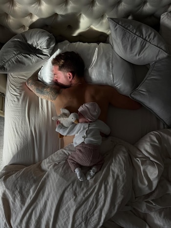 La tierna foto de Alexis