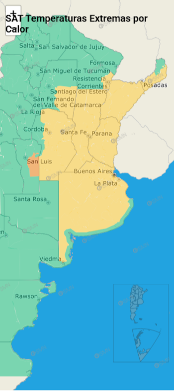 El SMN mantiene la alerta