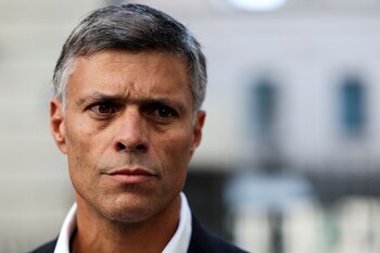 El político opositor venezolano Leopoldo