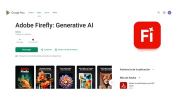 La descarga de la aplicación