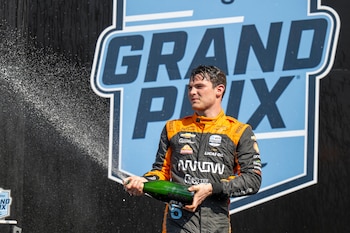 El piloto mexicano concluyó en