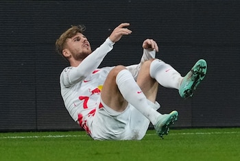 Timo Werner se retiró lesionado