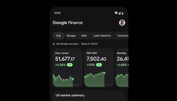 Google Finance - criptomonedas - acciones - tecnología - 28 de junio