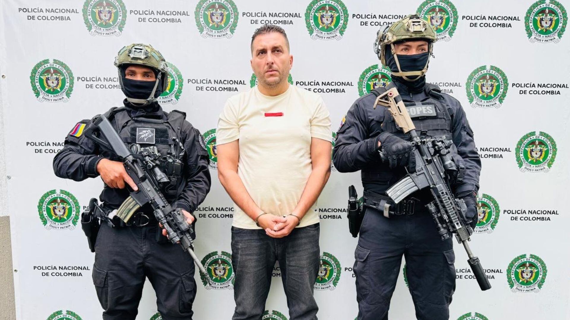 - crédito Policía Nacional de Colombia