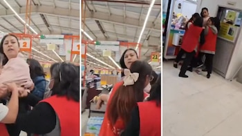 Mujer finge embarazo para robar