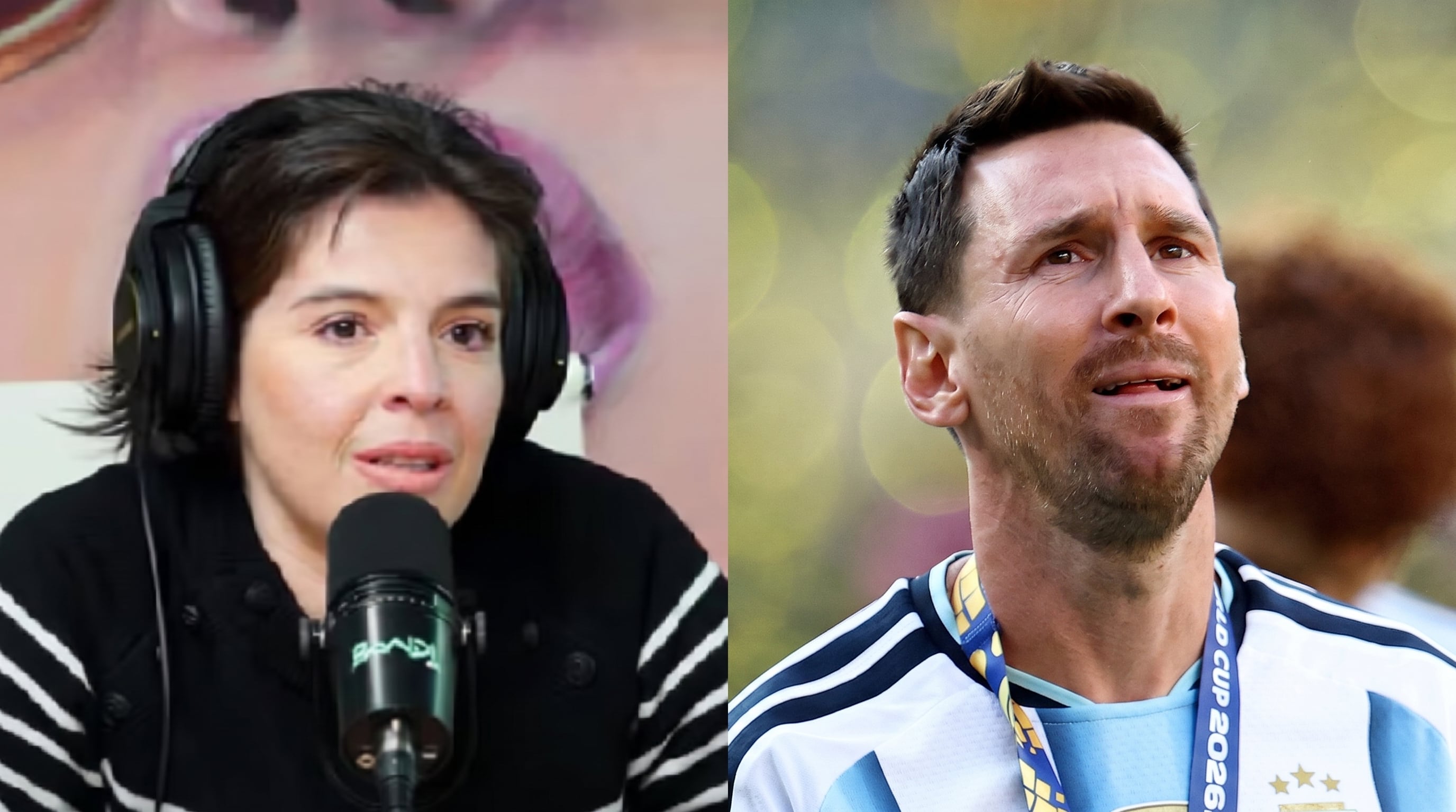 Dalma Maradona emocionó a los hinchas argentinos con su dedicatoria a Lionel Messi: “Gracias por dejar todo”