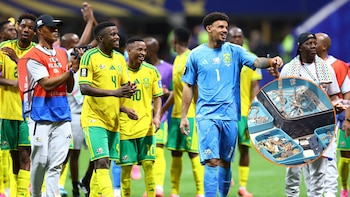 Jugadores de Sudáfrica reciben joyas de 50 mil dólares por empatar contra República Checa