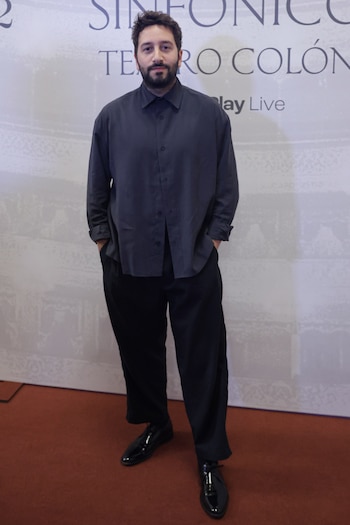 El look del productor Nico