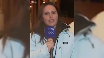 El video de la periodista