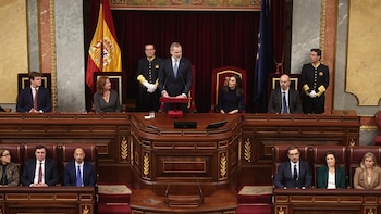 Los diputados de Sumar y