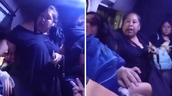 Se dieron con todo: pasajeras del transporte público del Edomex protagonizan viral pelea en combi