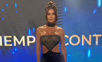 La popular conductora apareció en