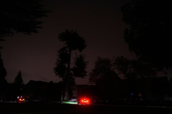 Se muestran las luces traseras