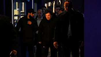 Javier Milei se presentó a