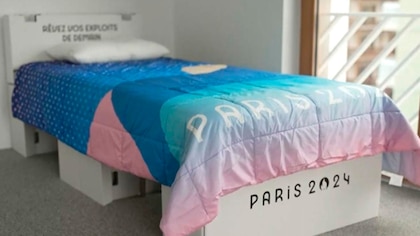 De cartón y personalizadas: las camas “anti sexo” que usarán los atletas en los Juegos Olímpicos de París 2024