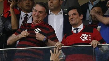 Sergio Moro se mostró la