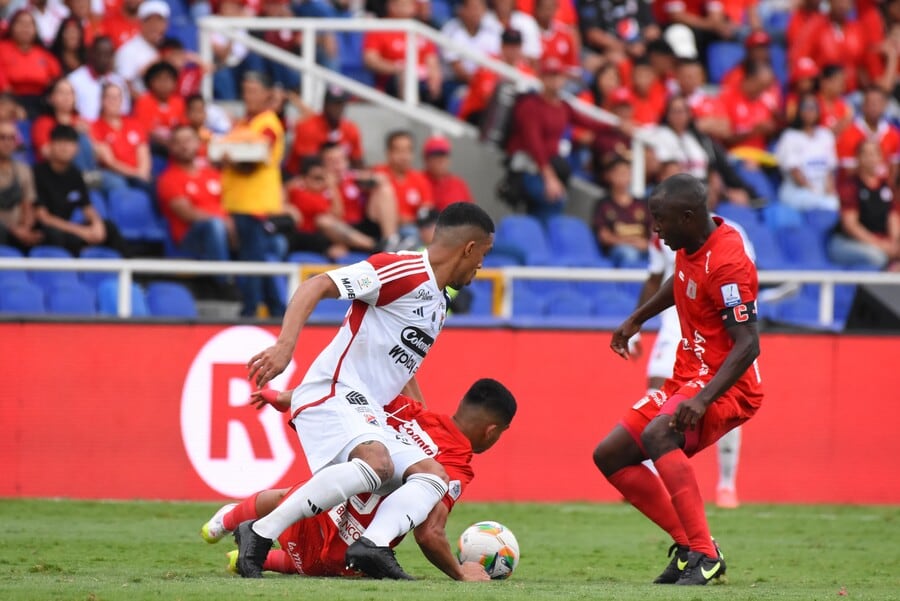 América viene de empatar 1-1 con el Medellín en Cali, por los cuadrangulares - crédito Aymer Andrés Álvarez/Colprensa