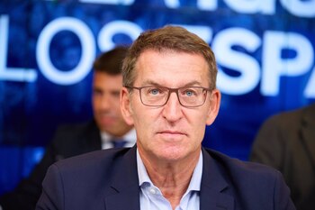 El presidente del Partido Popular, Alberto Núñez Feijóo
(Jesús Hellín/Europa Press)