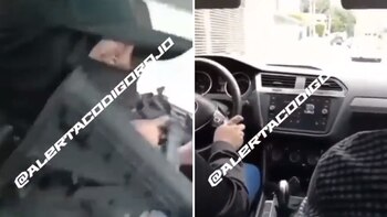 Los sicarios del CJNG circularon