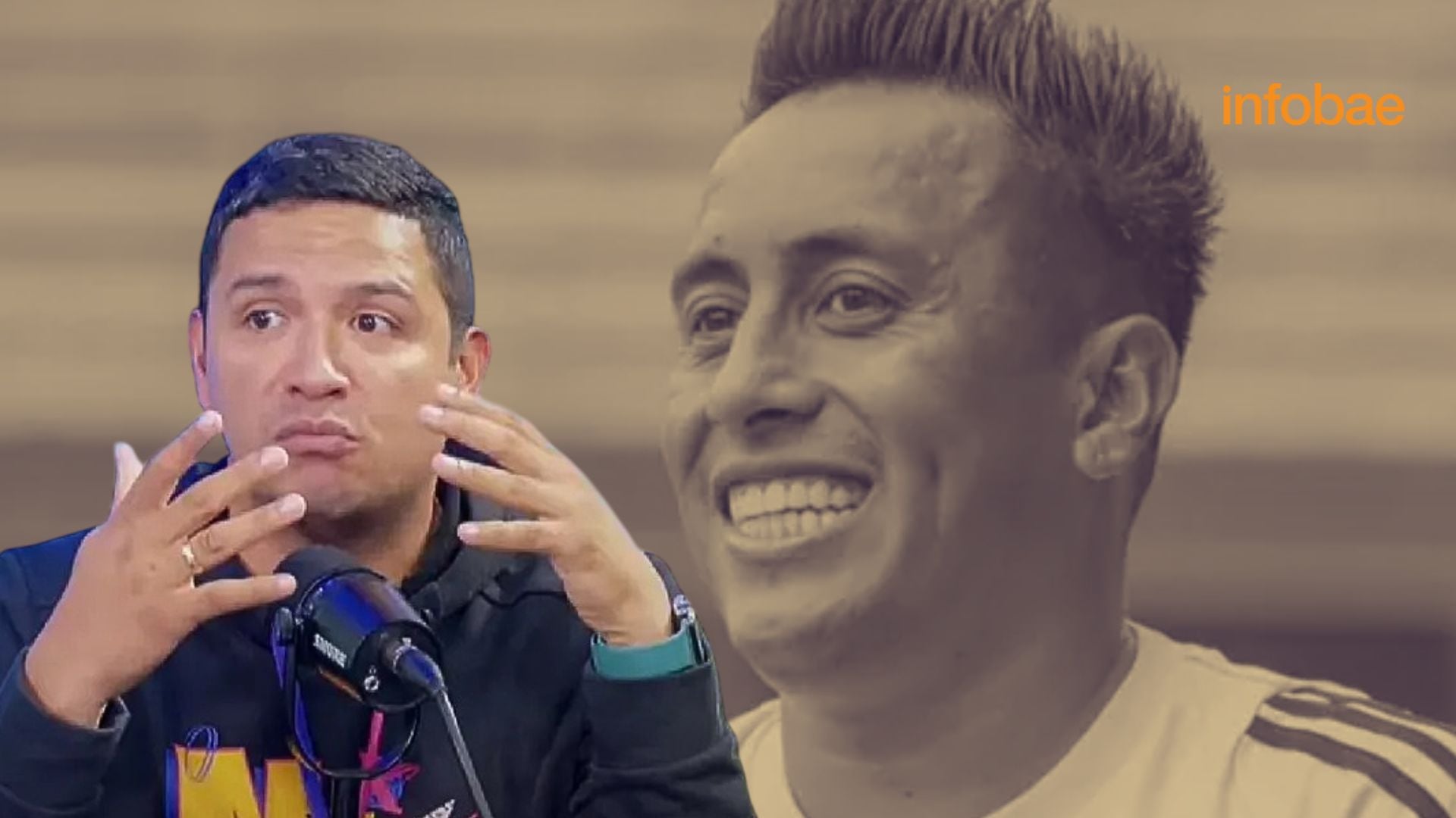 En su rol de comentarista, Reimond Manco ha tenido reiterados comentarios sobre Christian Cueva. - créditos: Infobae Perú