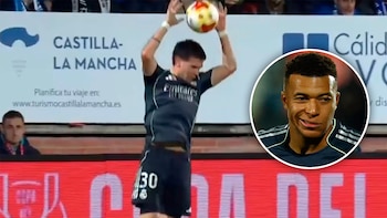 El insólito gesto de Mastantuono