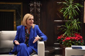 La consellera de Interior, Salomé